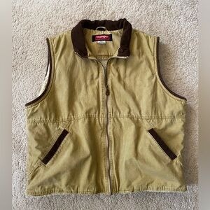 Wrangler Hero Sherpa Lined Utility Vest XL